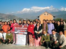 Il Narconon Nepal, gestito da un ex-sovrintendente di polizia, ha tenuto, fino ad oggi, conferenze educative sulle droghe a circa 1,3 milioni di persone.